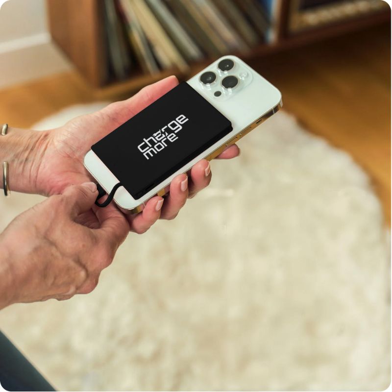ChargeMore Pro - Ultra-thin, Magnetic, Portable Charger