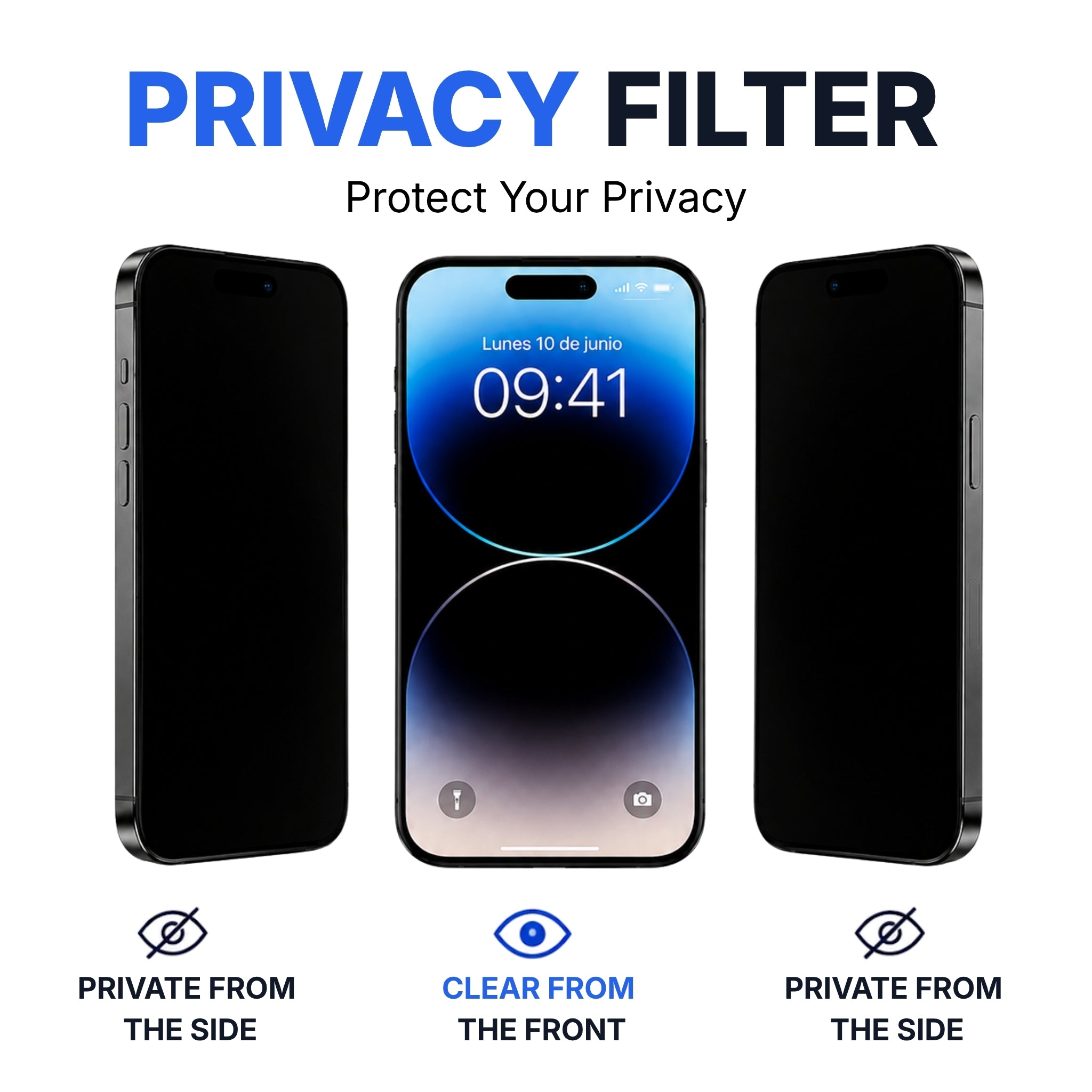 3-in-1 Screen Protector – iPhone & Samsung