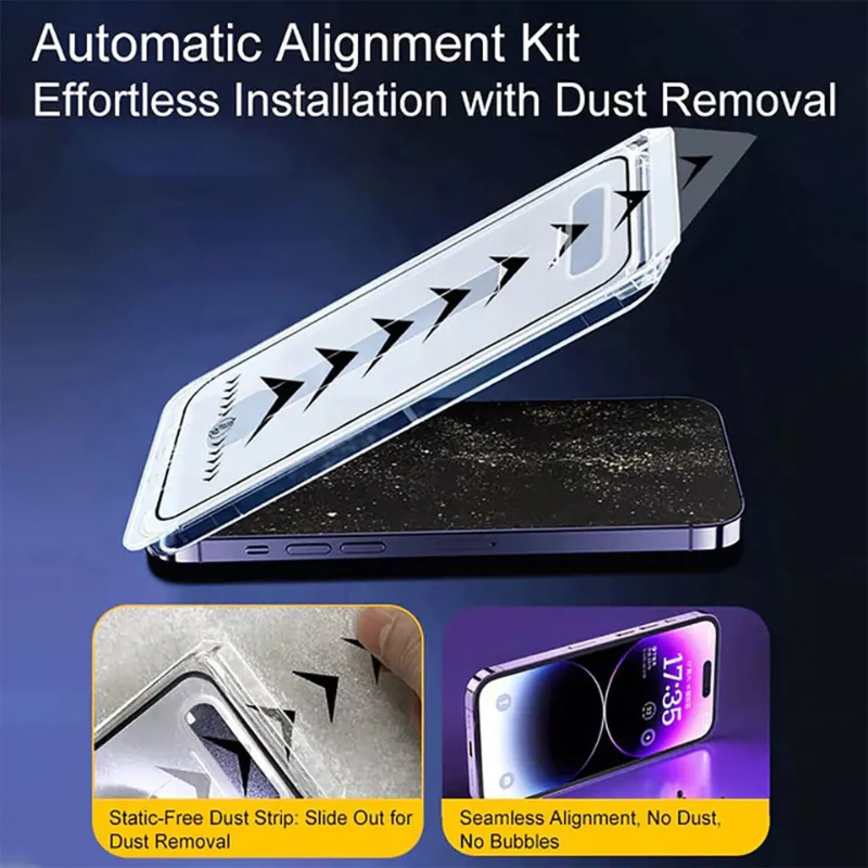 3-in-1 Smartphone Screen Protector (iPhone and Samsung)