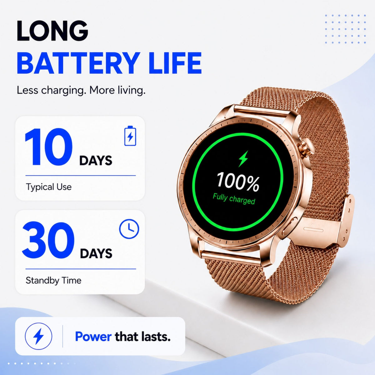 Watchily SmartLady Pro Health and Fitness Smartwatch for Women