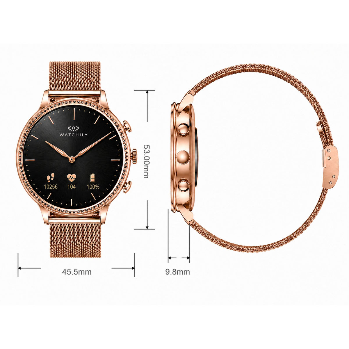 Smartwatch for Women – Bluetooth Calls, Fitness & Health Monitoring – SmartLady