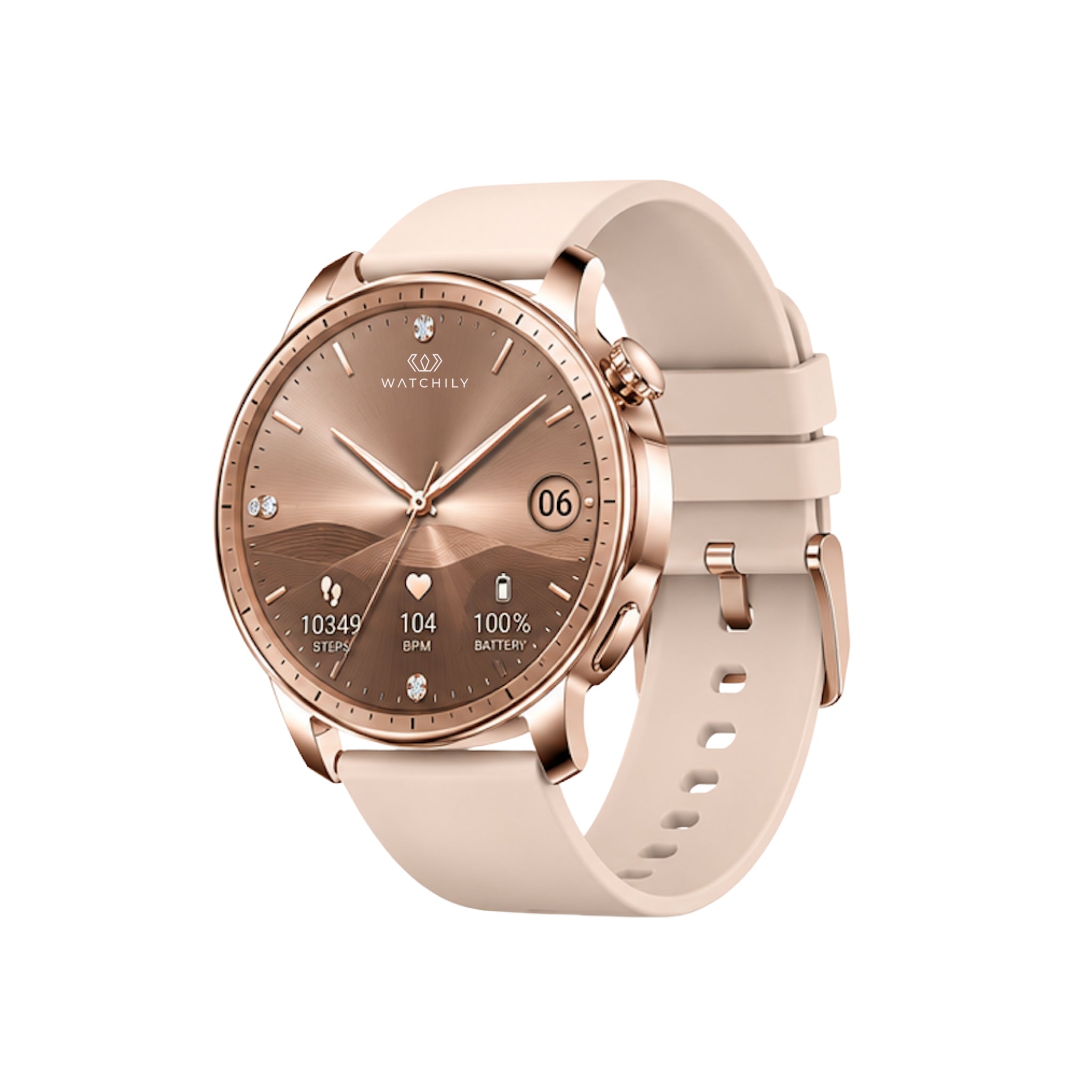 Watchily SmartLady Pro Health and Fitness Smartwatch for Women