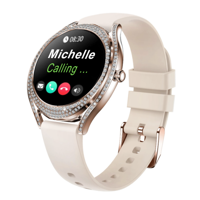 Watchily Smartwatch for Women – Bluetooth Calls, Fitness & Health Monitoring